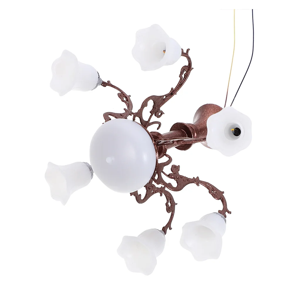 

Miniature Ceiling Light Model Chandelier Accessories for Sand Table DIY Materials