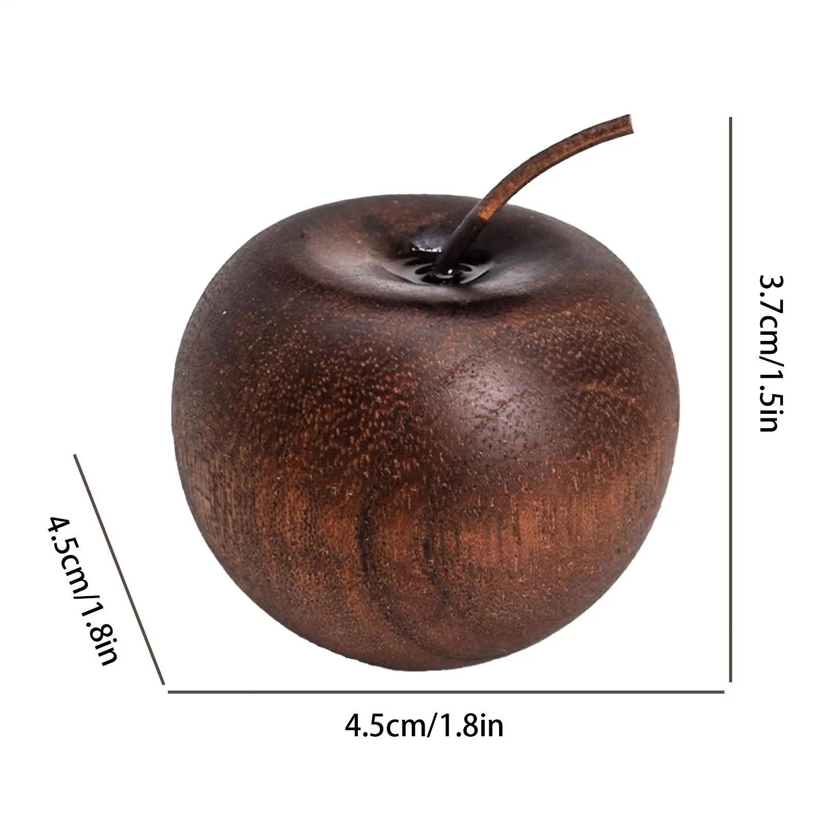 Wooden Fruit Aromatherapy Natural Creative Wooden Home Supplies Aroma Fruit Figurine Minimalist Wood Diffuser Aromatherapy Decor