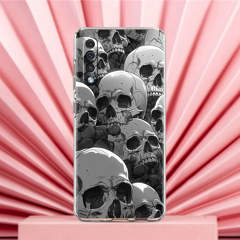 Hard Pink and Purple Skull Phone Case Cover