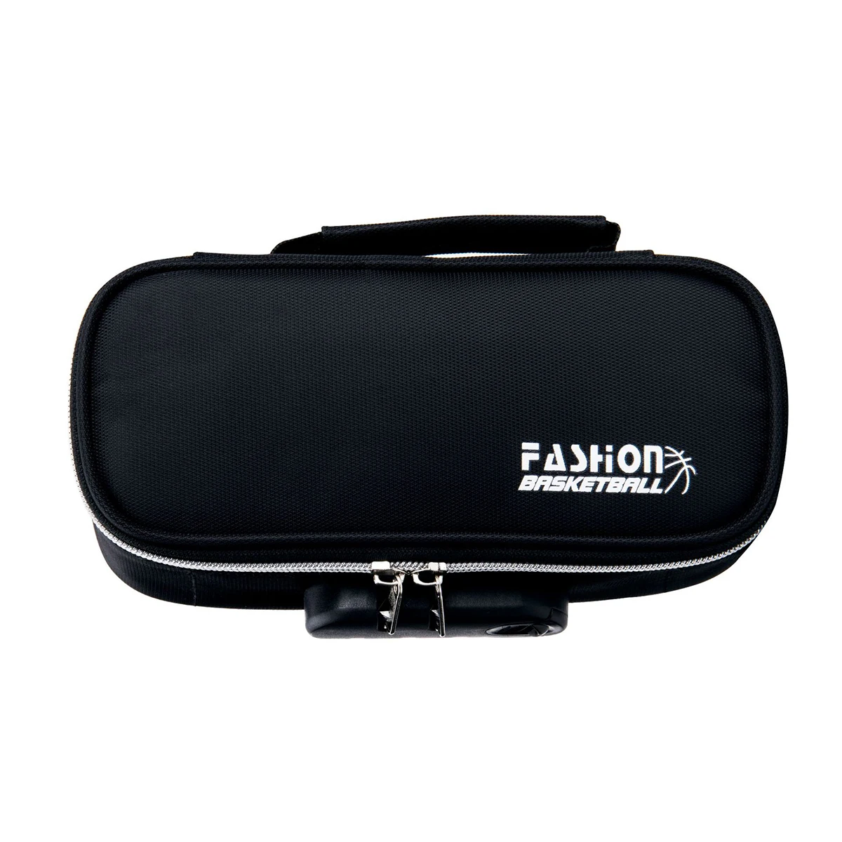 1PC simple portable combination lock pencil case Boys canvas pencil case Large capacity Student Gift