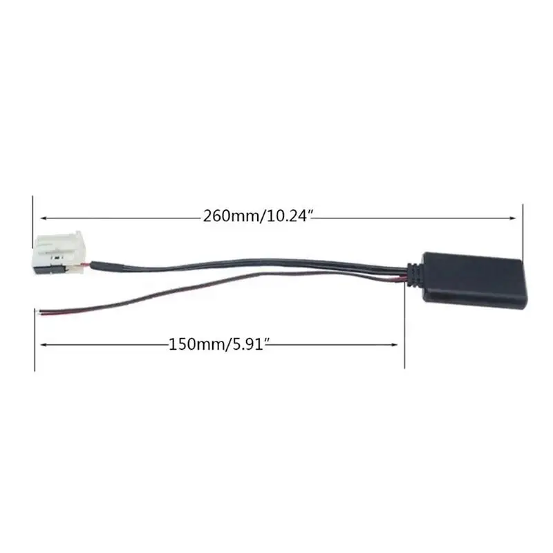 ForPeugeot 207 307 407 308 ForCitroen C2 C3 RD4 12Pin bezprzewodowy moduł Radio bezprzewodowe kabel Stereo Aux Adapter odtwarzacz muzyczny