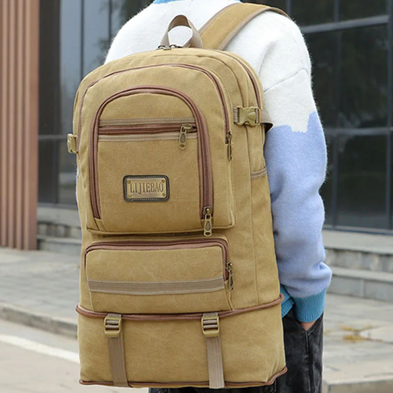 Expansion 60 Liters New Backpack Men's 45 Liters Large Capacity Travel