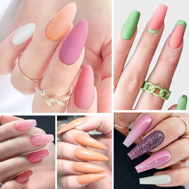 Nail powder Dipping Powder Acrylic Powder Dip Nails No Need Lamp Cure Natural Dry Long Lasting Nails Glitter Manicure Nail Art