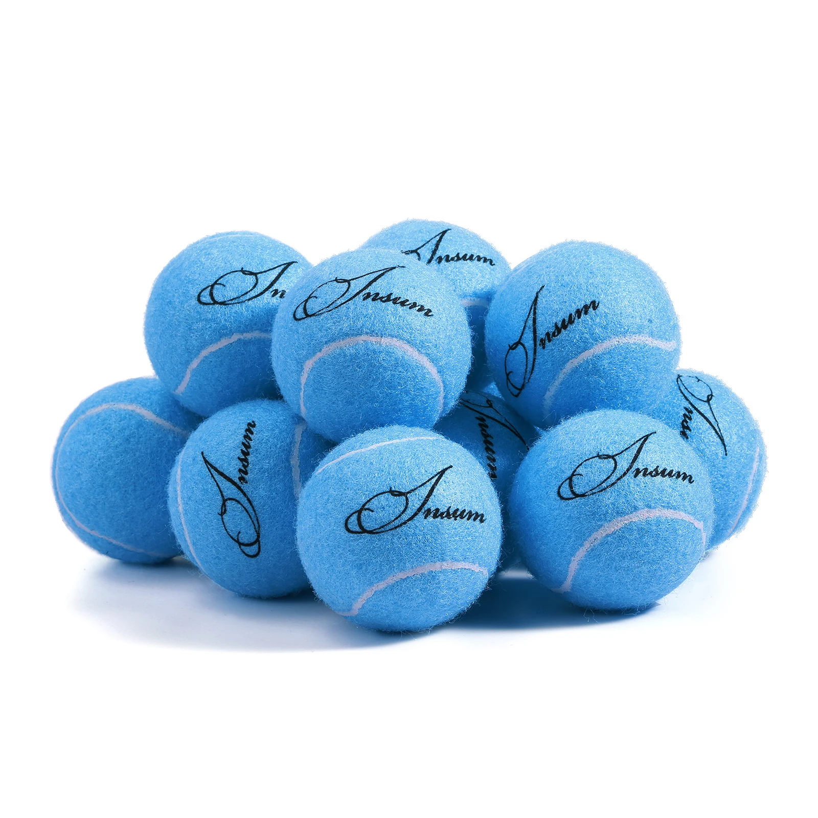 MRYCZ FYRHD 60 Pack Tennis Balls, Training Tennis Balls, Pet Dog Playing Balls, Practice Tennis Balls With Mesh Bag For Transport And Beginner Training