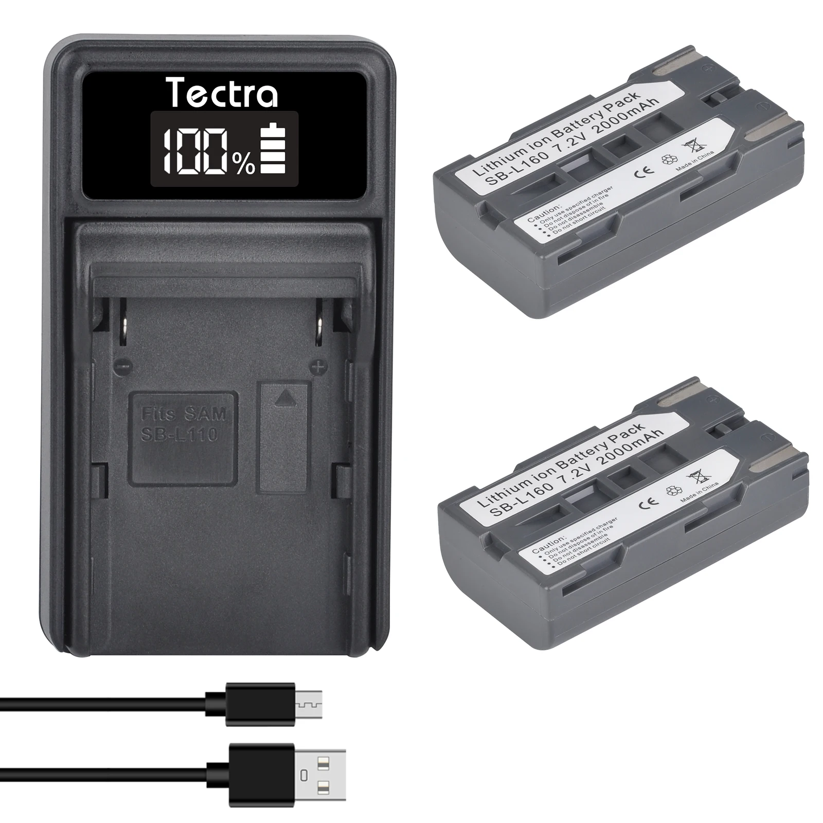 Rechargeable Battery 2000mAh SB-L160 SB-L320 SB-L480 Battery For SAMSUNG SC-L520 SC-L530 SC-L550 For Mileseey Laser Level FL-260 FL-150