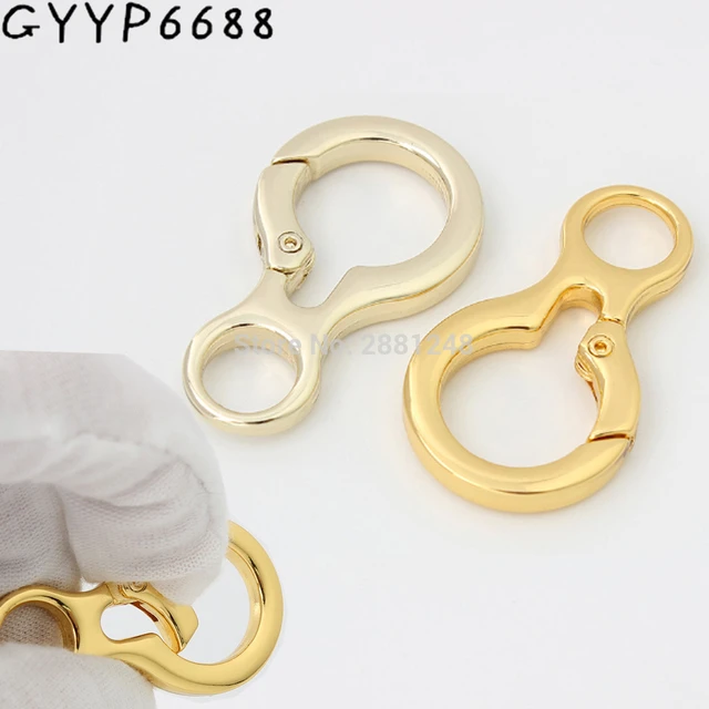 2PCS 3cm Golden Purse Clasp, Purse Chain Clasp, Strap Clasp, Replacement  Connector Clasp, High Quality 