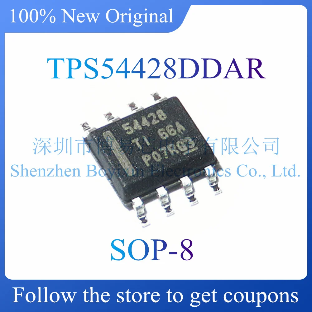 

NEW TPS54428DDAR Original genuine synchronous buck converter, DC-DC power chip. Package SOP-8