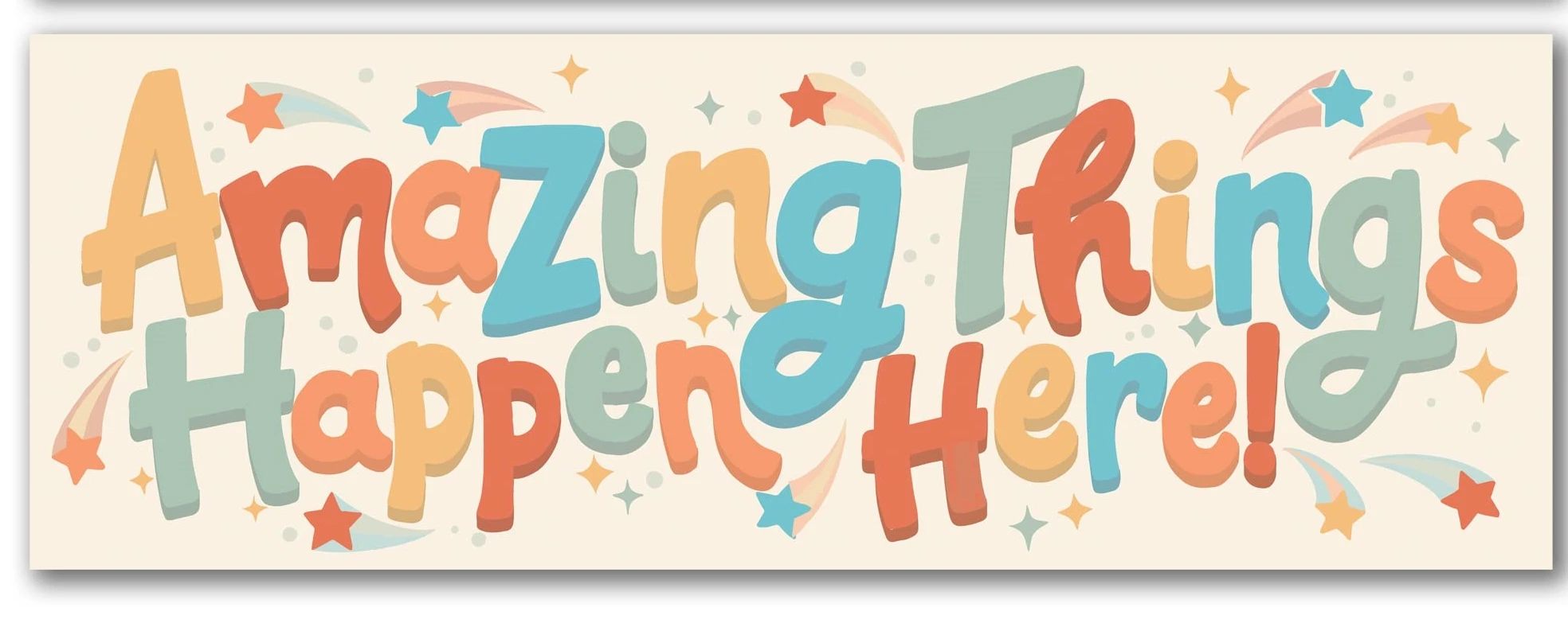 thumbnail image 1 of Cartel de bienvenida en español, cartel inspirador, pancartas en español con 4 ojales para decoración de aulas de niños y estudiantes, 1 of 5