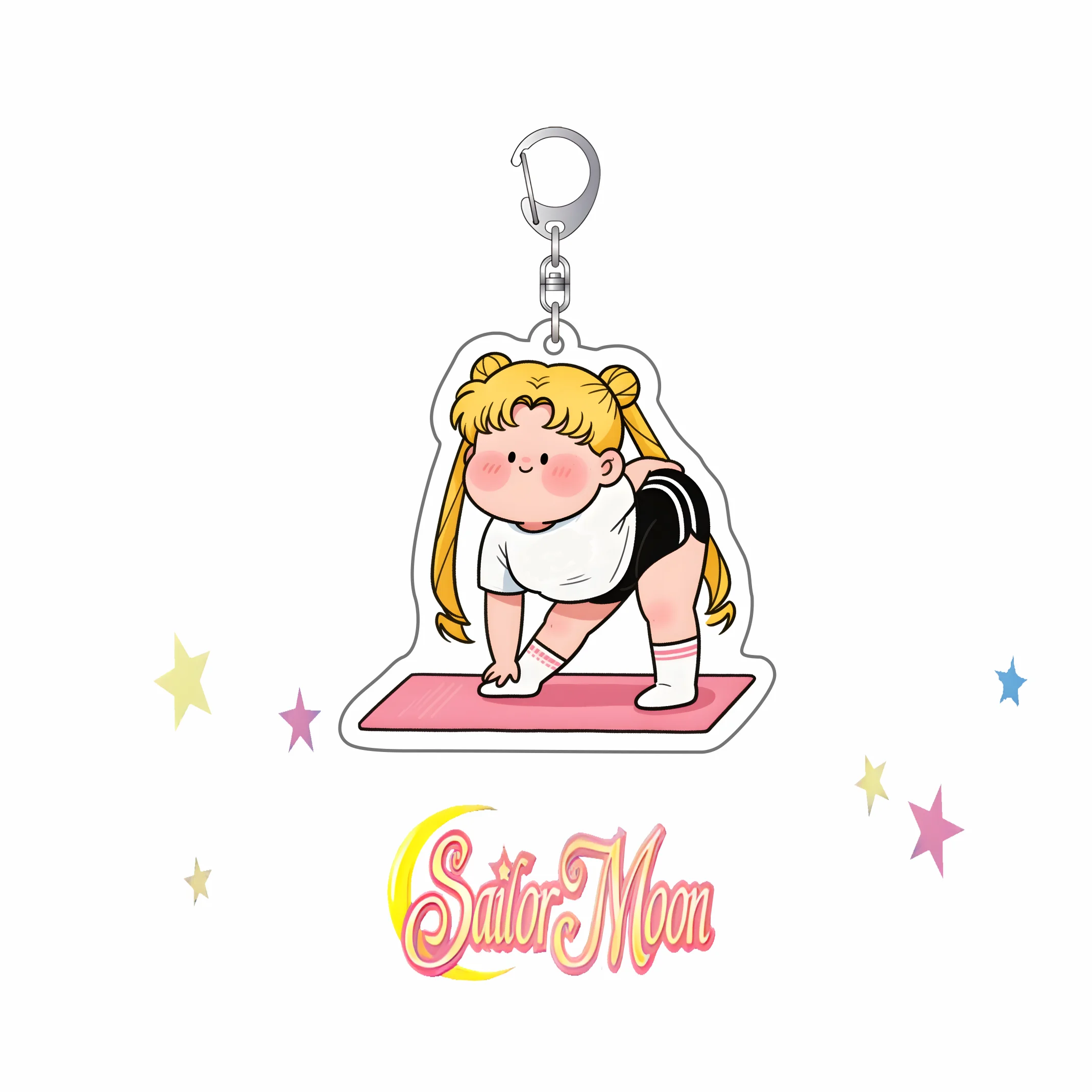 Sailor Moon Chibi Anime Keychain - Kawaii Bag Charm Pendant Accessory