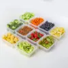 10PCS Food Storage Set - Airtight Snap Lid Containers for Meal Prep, Kitchen and Pantry Microwave safe Lunch Box BPA-Free 6