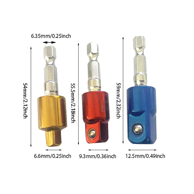 3pcs Colored