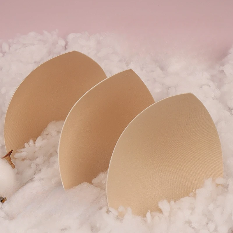 Removable Triangle Sponge Bra Pads for Women Invisible Insert Swimsuit Bikini Breast Enhancers Chest Cup Pad Accessories 2/30Pcs