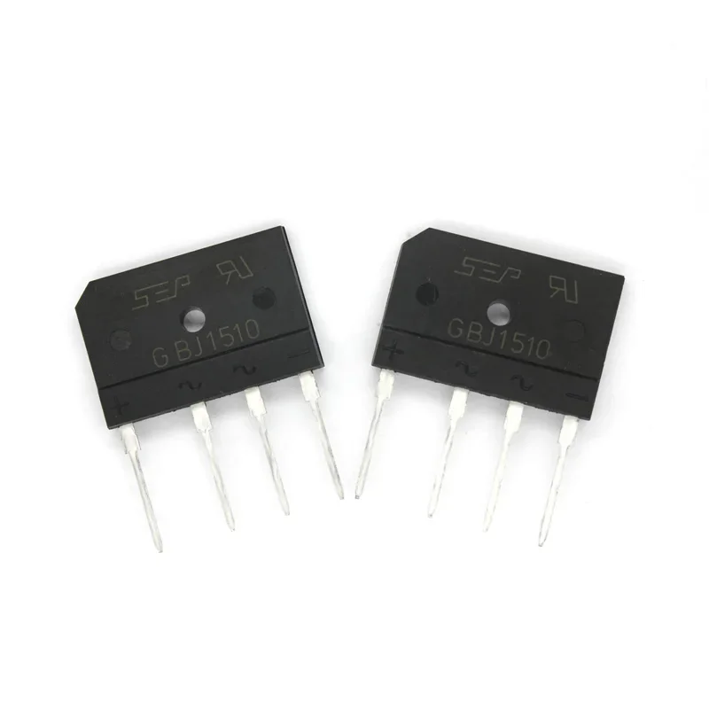 Rectifiers Diodes GBJ1510 15A 1000V Diode Bridge Rectifer Electronic Components Kit 5PCS