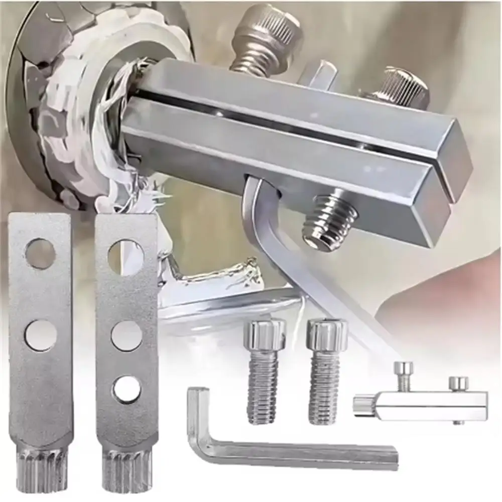 Professional Steel Broken Bolt Extractor Water-Tap Angle Valve Remover Tool for 4/6 Points Damaged Screws Plumber's Repair Kit