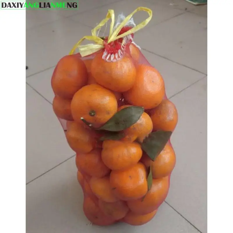 100pcs/Lot Elastic Blanking Onion Mesh Bags Sweet Potato Chestnut Walnut Package Fruits Vegetables Mesh Storage Bags reusable fruit and vegetable bags