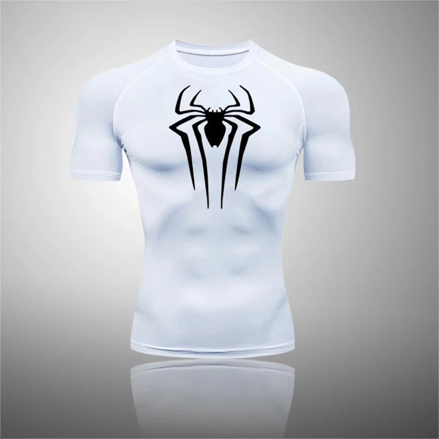 Printed Men's Athletic Compression Shirts