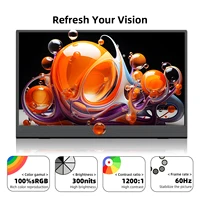 ZSUS 3840*2160 13-inch 4K Portable Monitor 60HZ For Laptop XBox PS4 / 5 Switch TV Box Cell Phone PC Extension Mobile - Image 2