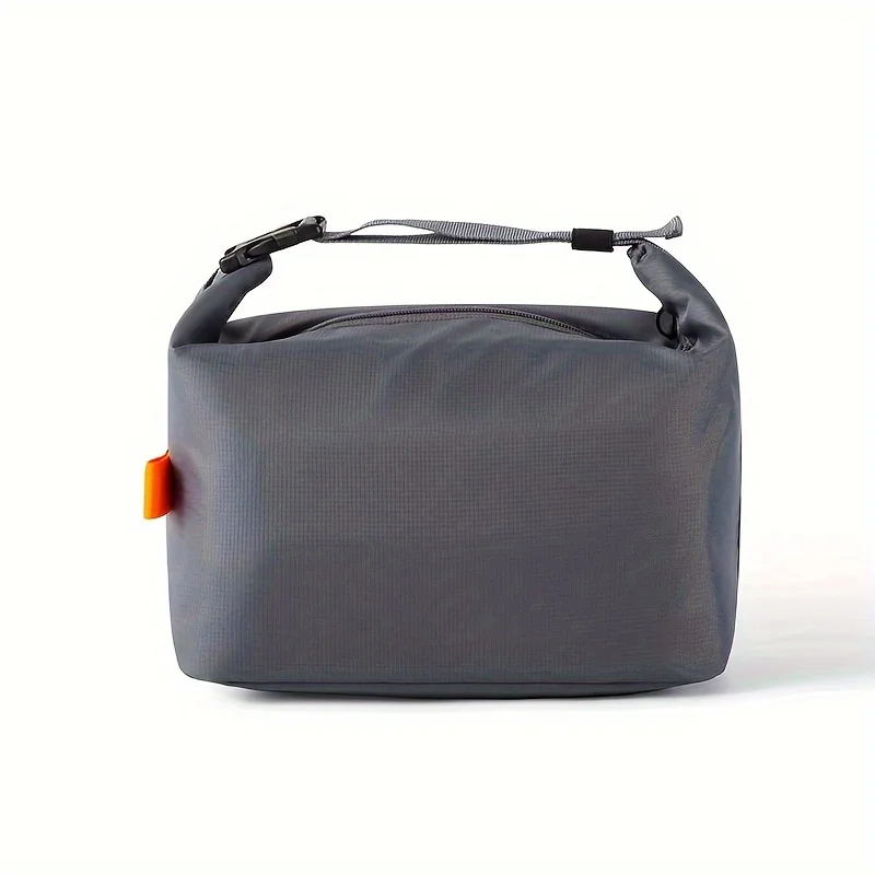 Fashionable and Simple Insulated Lunch Bag for Office Workers, Handheld Bento Box Suitable for Outdoor Camping Picnic Storage