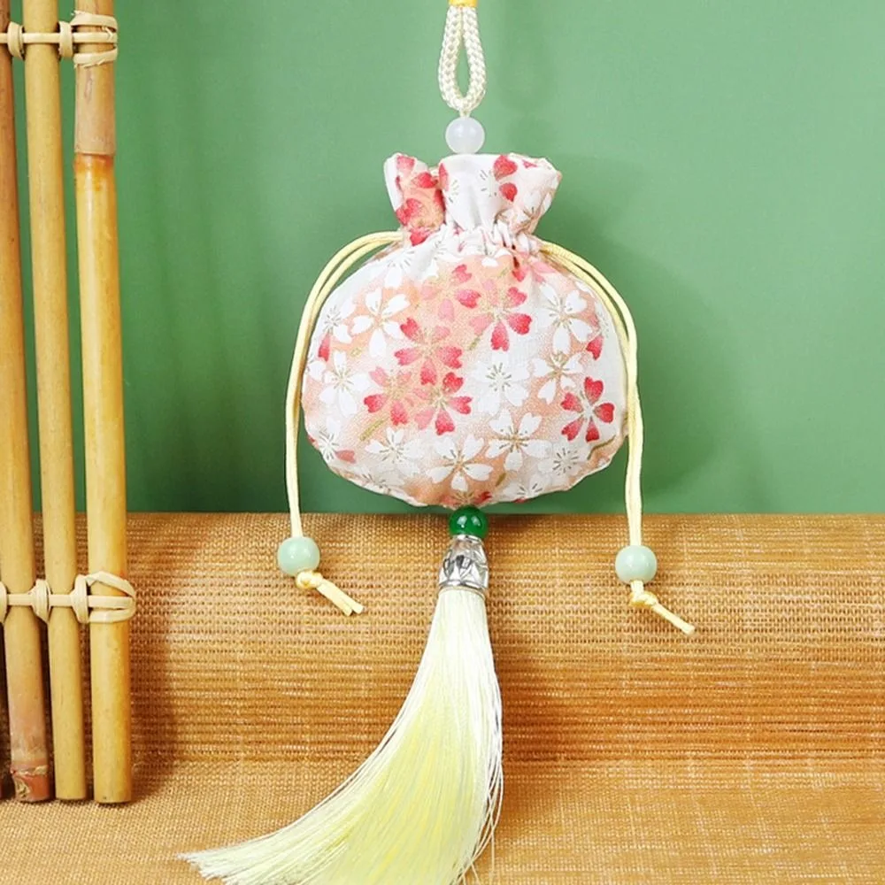 

Necklaces Case Multi Color Tassel Drawstring Purse Pouch Women Jewelry Bag Empty Sachet Chinese Style Storage Bag