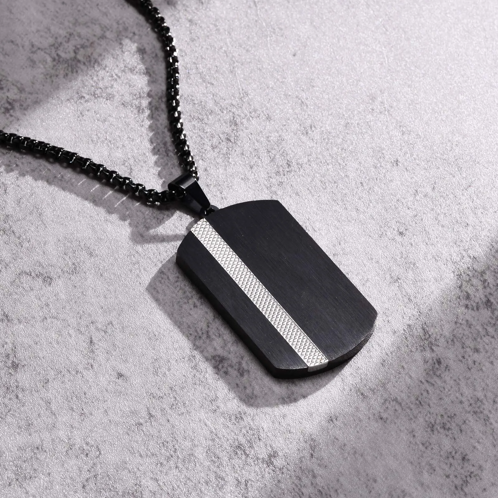 Geometric Stainless Steel Pendant Necklace Summer - Temu Australia - View #12