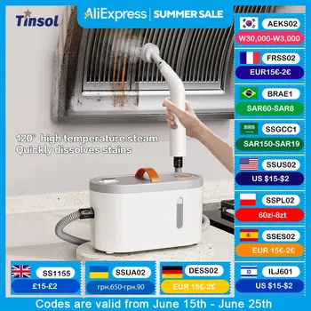 Nuovo pulitore a vapore portatile ad alta temperatura, detergente per cappe da cucina, per una pulizia profonda e la disintezione, pulitore a vapore elettrico 1