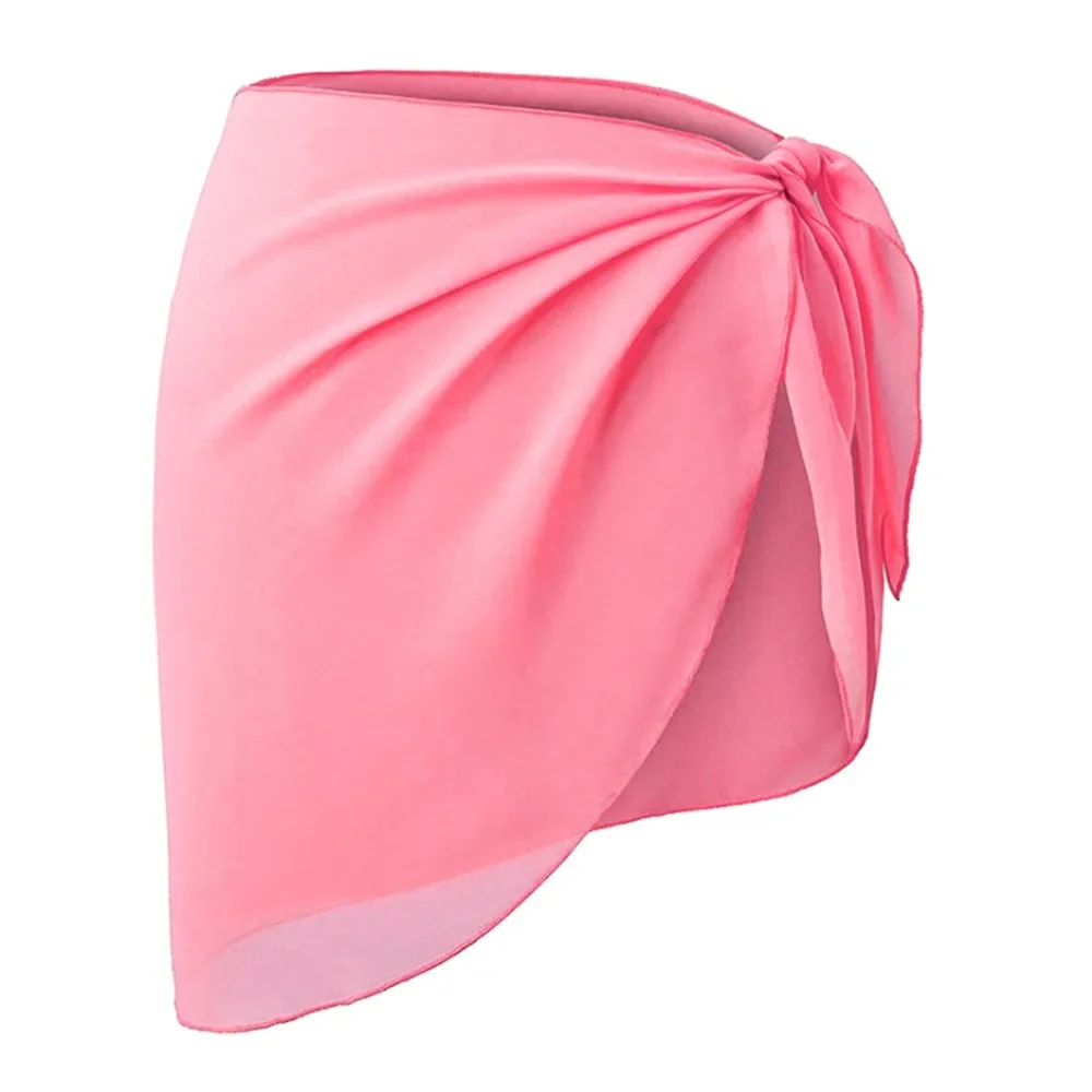 Summer Sheer Chiffon Sarong Skirt - Women's Swimsuit Cover-Up
