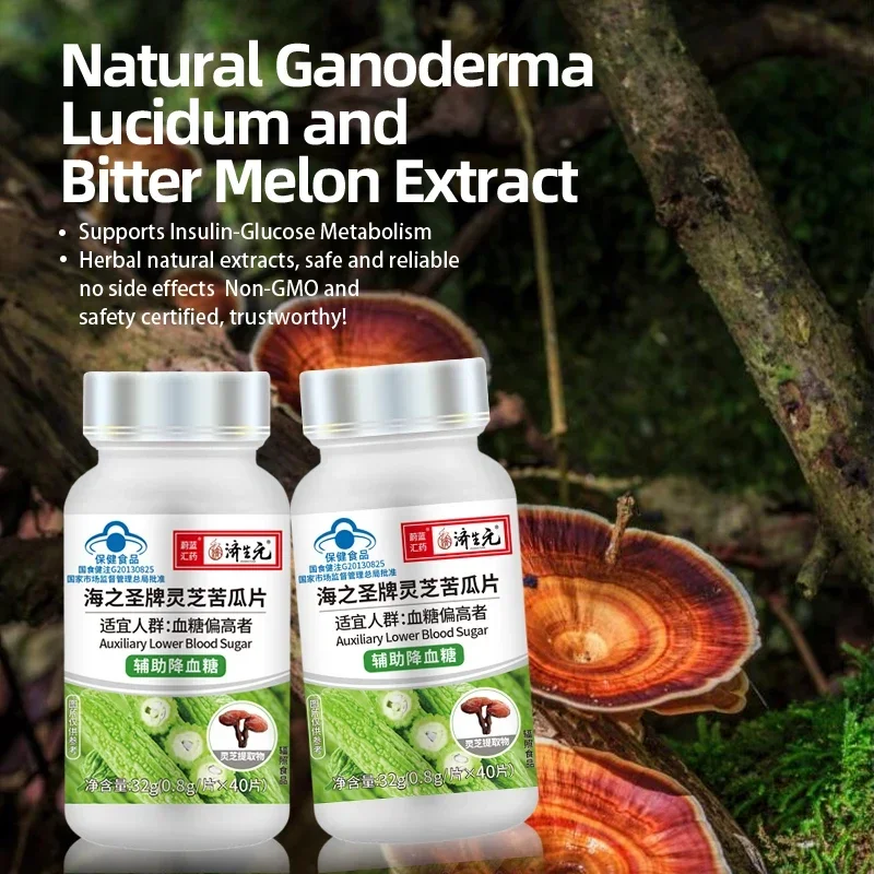 Bitter Melon Ganoderma lucidum Extract Tablets Supplements male enhancing supplement