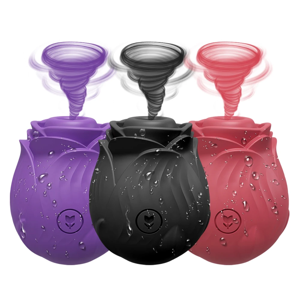 Rose-Vibrator Clitoris Sucker 1