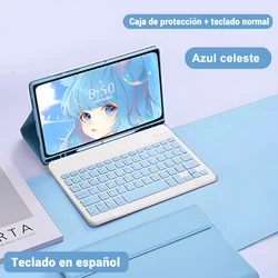 Universal Samsung Tablet Cover with Keyboard and Stand - S6 Lite 10.4in (Spanish Package 5)