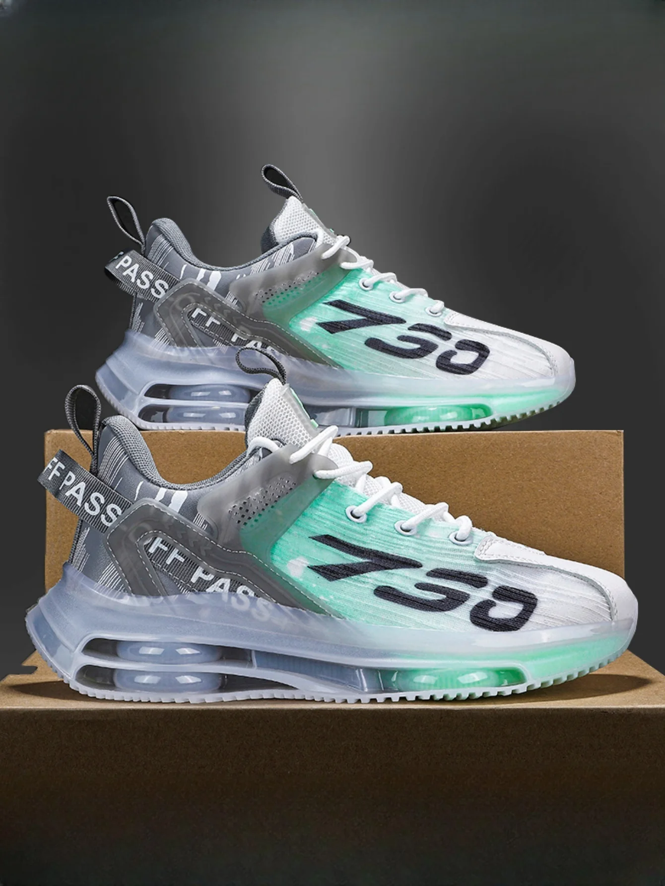 Men's Fashionable Road Running Shoes, Lightweight Casual Sports Shoes, Tennis Training Shoes, Casual Fashion Fitness Shoes, Comfortable Soft Soles, Mesh Lace-Up Sports Shoes, Fitness Shoes