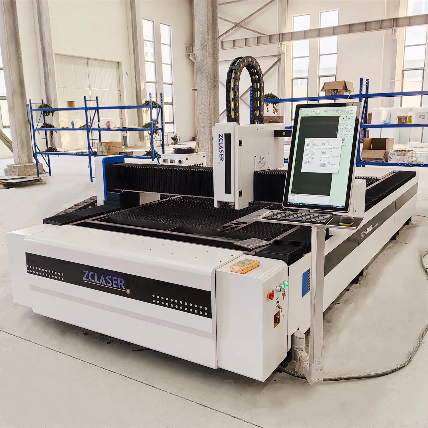 

Industry CNC Metal Sheet Cutter Stainless Steel / Aluminum / Copper / Iron Fiber Laser Cutting Machine 1000W 2000W 3000W