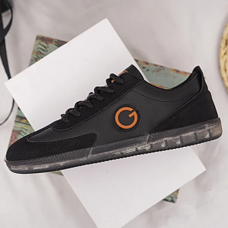 Men's Casual and Comfortable Low-Top Sneakers - Round Toe, Lace-Up Design, Comfortable for All Seasons, Casual Walking Shoes |   Casual Style Sneakers |   Lace-Up Structure