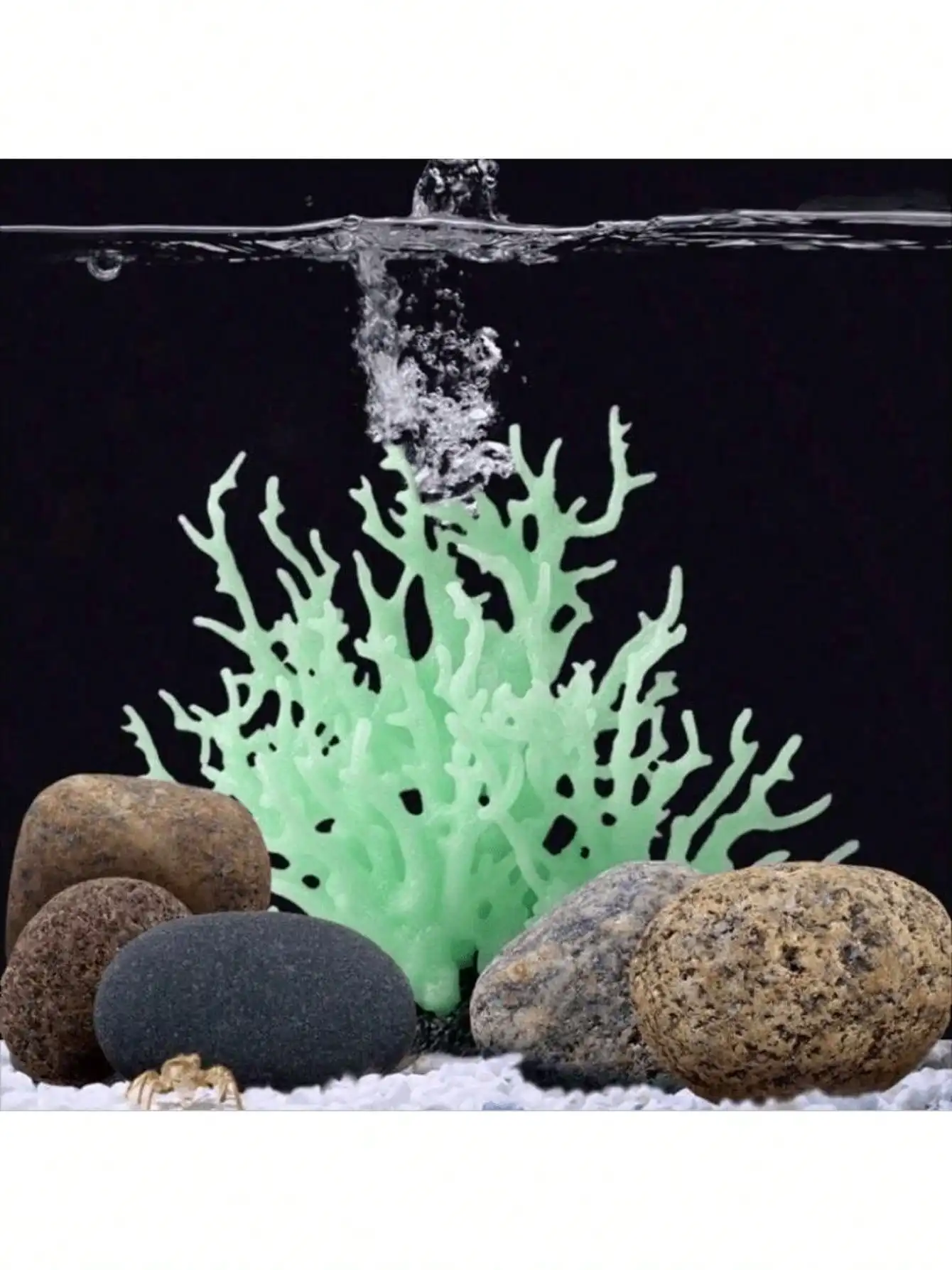 Aquarium Landscape Decoration PVC Coral Tree 1PC/3PCS for Fish Tank Decorated mini landscape ornaments fish tank ornaments fish tank decorations aquarium ornaments