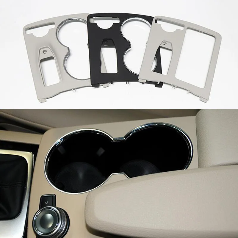 Genuine Center Console Cup Holder Trim Cover For Mercedes-Benz W204 C-Class 2046800307 X204 GLK-Class 20468002308 drink cup holder cover