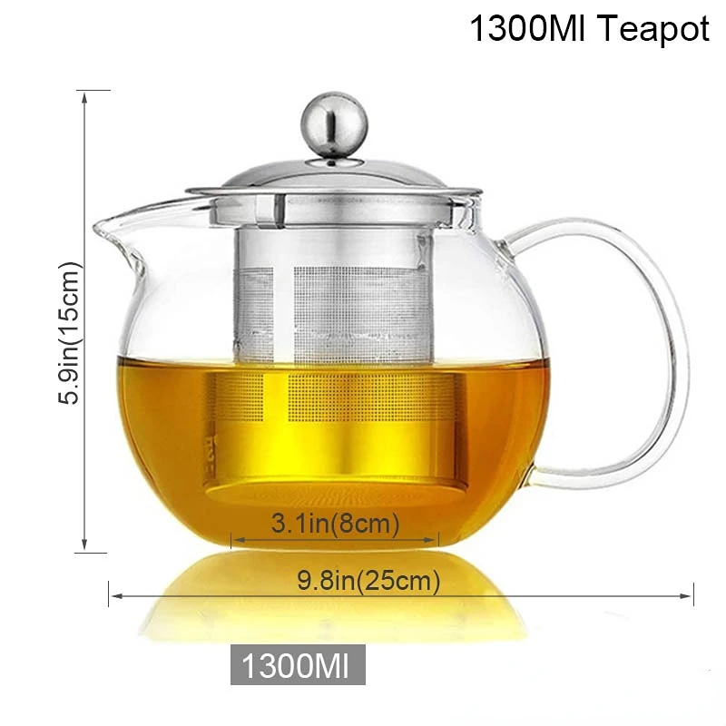 Spherical pot 1300ml