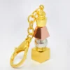 Feng Shui White Umbrella Goddess Pagoda Peace ＆ Luck Amulet Keychain Protect Traditional Keyring 4