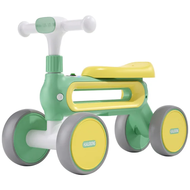 Doki Children's Balance Car 1-3 Years Old Baby Walker Without Pedal Boys And Girls Four-wheel Scooter Yo Car 2022 5