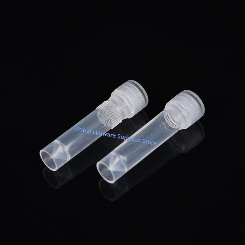 1.5ml PP Lab Cryopreservation Tube Cryotube Freezing Tubes Centrifuge Tube Volume Vials Bottles With Screw Cap ,500pcs