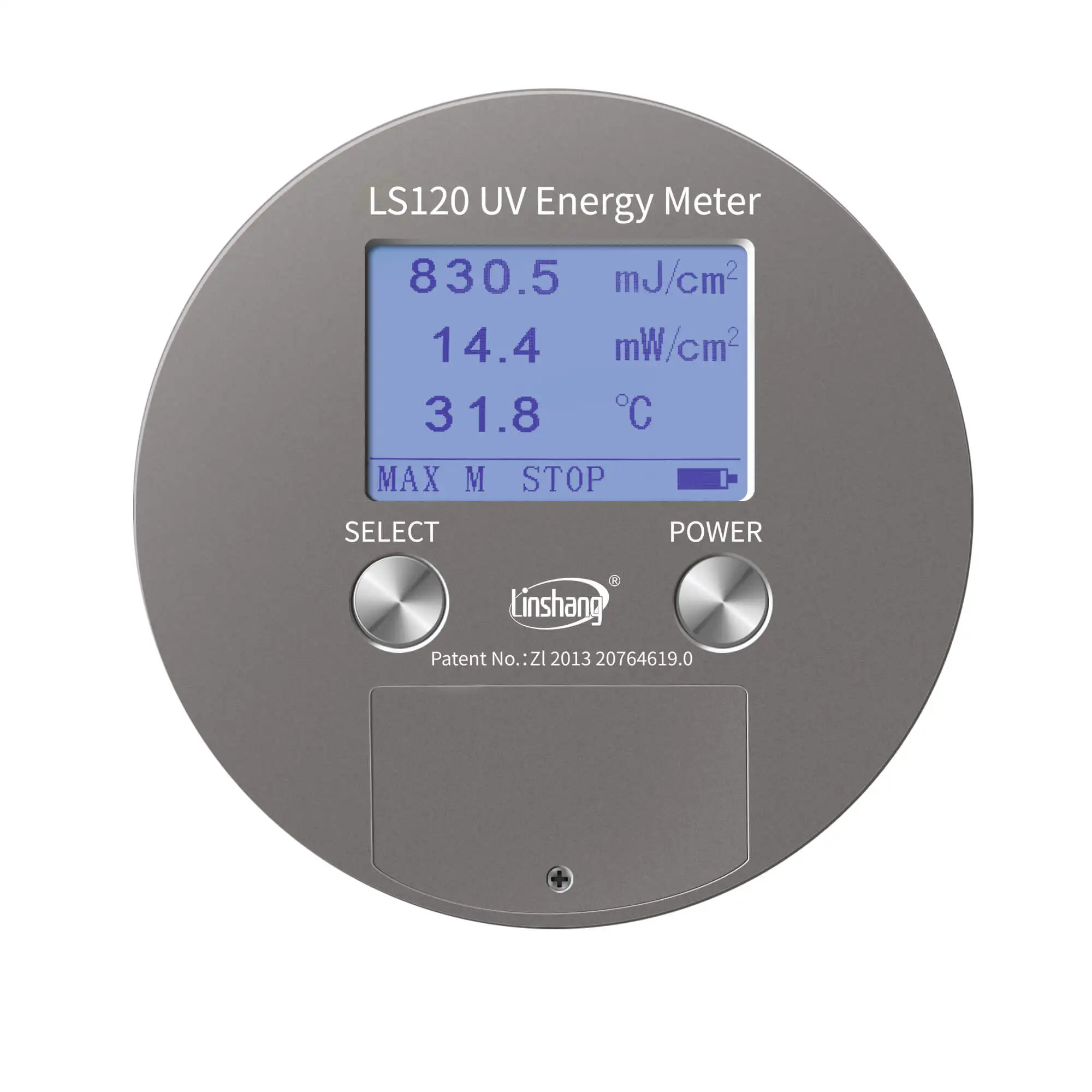 Ultraviolet Integrator LS120 UV Energy Meter for 365nm UVA High Pressure Lamp with Power Energy Temperature 6