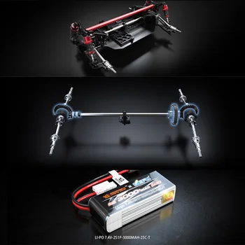 MJX 14209 14210 Remote Control Car 4WD Off-road Racing RC Truck HYPER GO 1/14 Brushless Drift Cars Outdoor Toys for Children 5