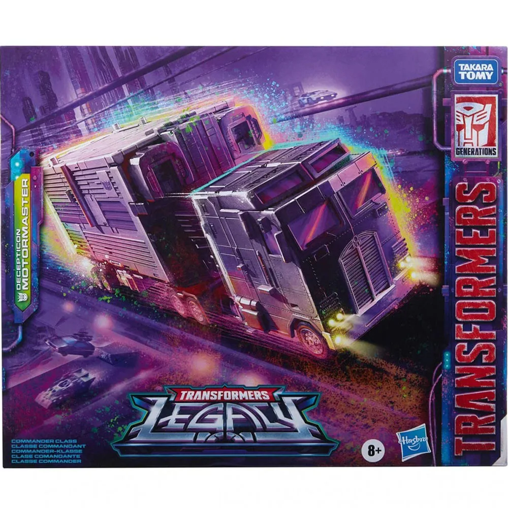 Original Strappo Transformers Legacy Series Commander Class Decepticon Motormaster Collection Model Action Figure Toys