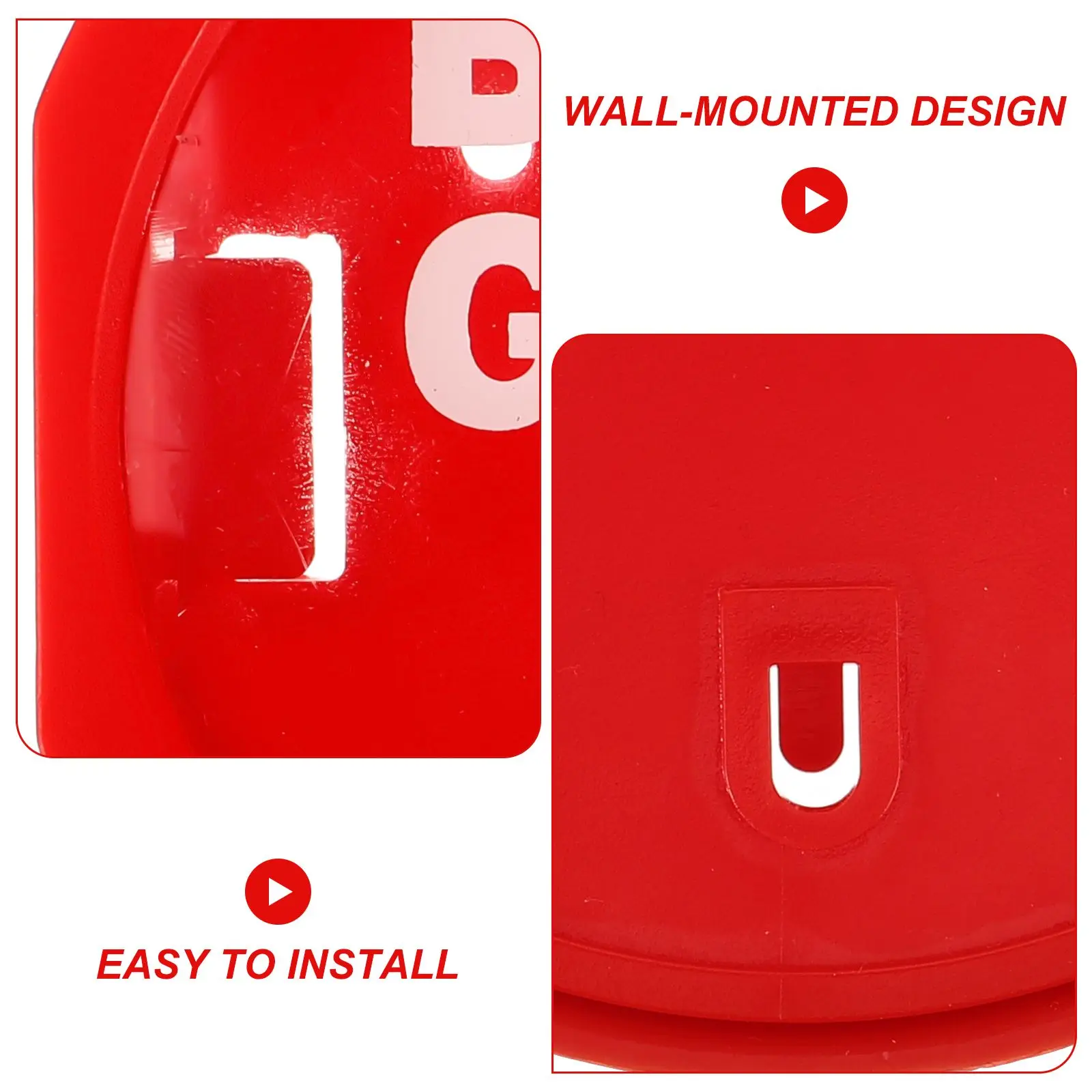 Emergency Fire Wall Mount Lock Box for Keys Glass Break Door Safe Storage CO Key Lock Box For Outside Detector