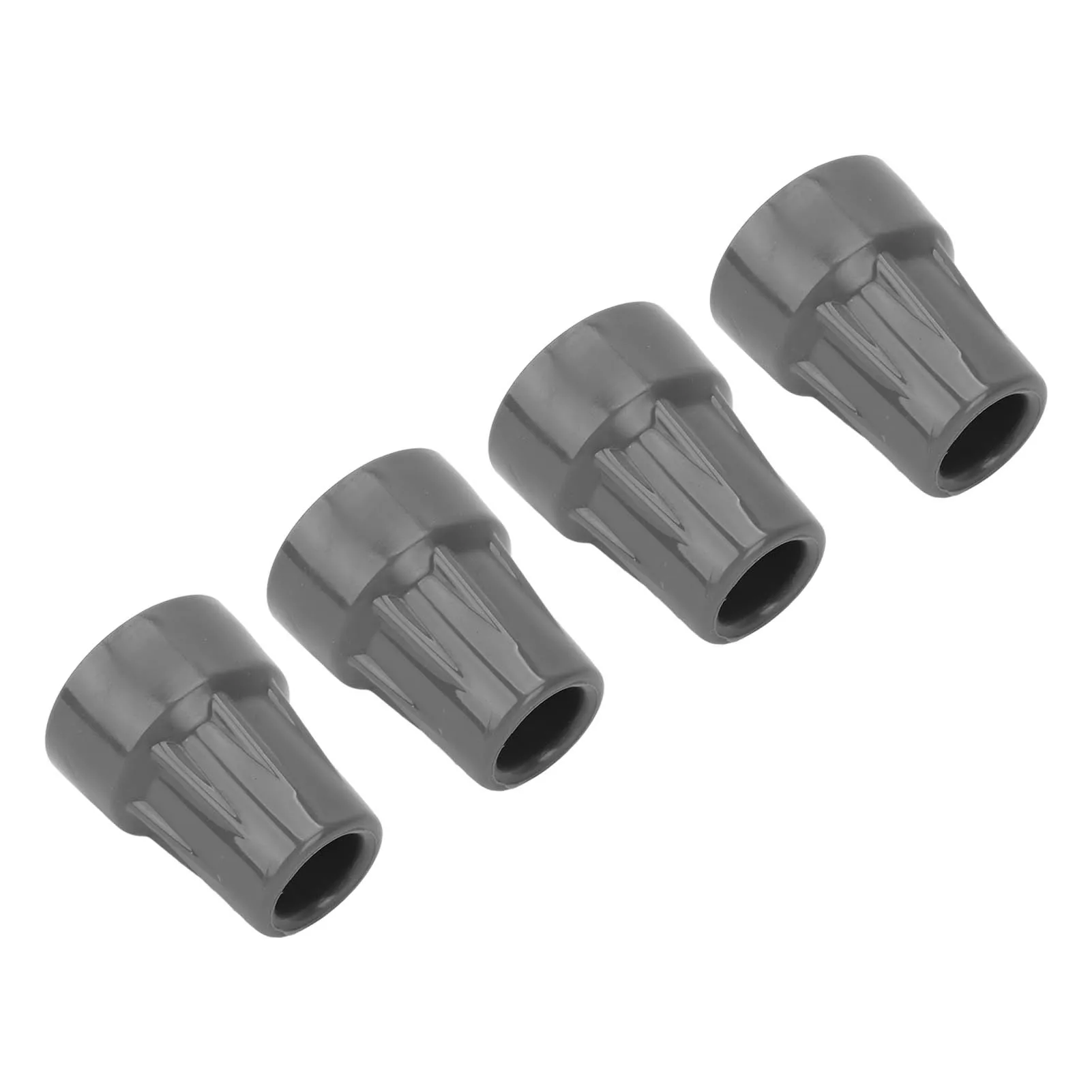 4pcs Rubber Walking Cane Tip Non Slip Underarm Crutch Tip Replacement 20mm/22mm for Aluminum/Wood Crutch Accessory for Elderly walking cane underarm crutches crutch accessory kit