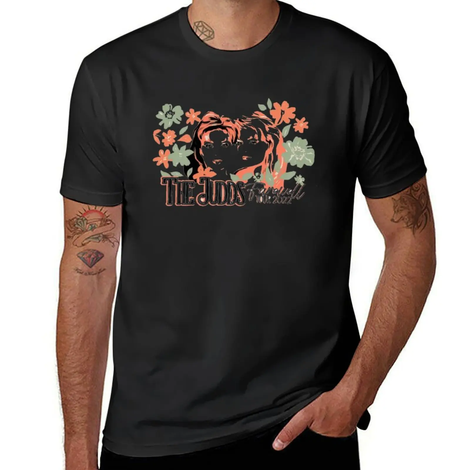 

The Judds Farewell Tour 2022The Judds 90s Country MusicCountry DivaWynonna Judd T-Shirt korean fashion blanks men clothing
