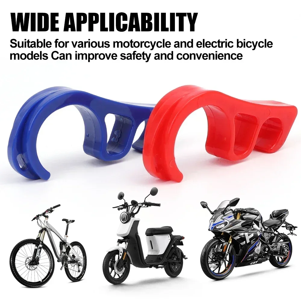 Motorcycle Brake Hook Motorcycle Bicycle Electric Vehicle Slope Parking Safety Lock Universal Parking Brake Hook Stop Buckle