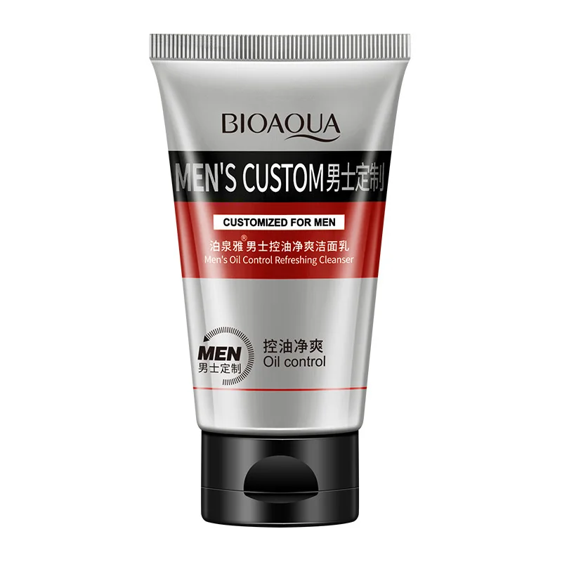 Face Care Men Deep Cleansing Skin Care Facial Cleanser Moisturizing Whitening Acne Blackhead Exfoliating Cleanser
