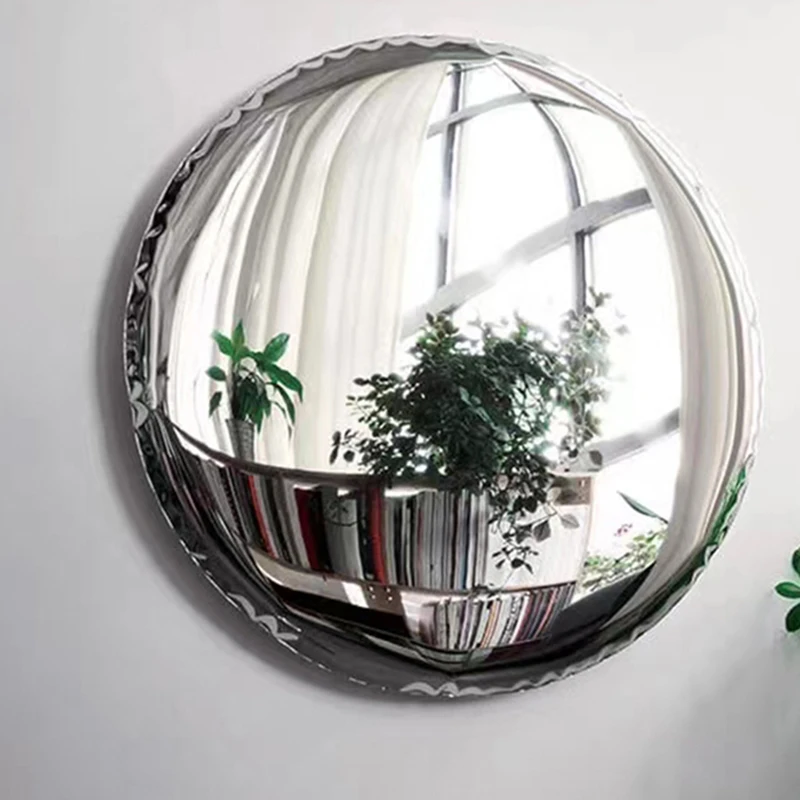 

Aesthetic Nordic Decorative Mirrors Bedroom Cute Abstract Decorative Mirror Luxury Espelho Para Banheiro Home Decoration ZY50JZ