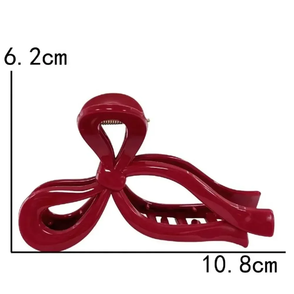 Flexible Unsnappable Hair Claw Clips Soft Silicone Anti Collision Protection Shark Clip Comfortable Non-Slip Hair Clips