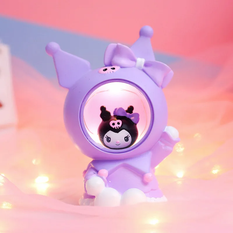 

Sanrio Series Creative New Kuromi Star Light Cartoon Multifunctional Money Jar Decoration