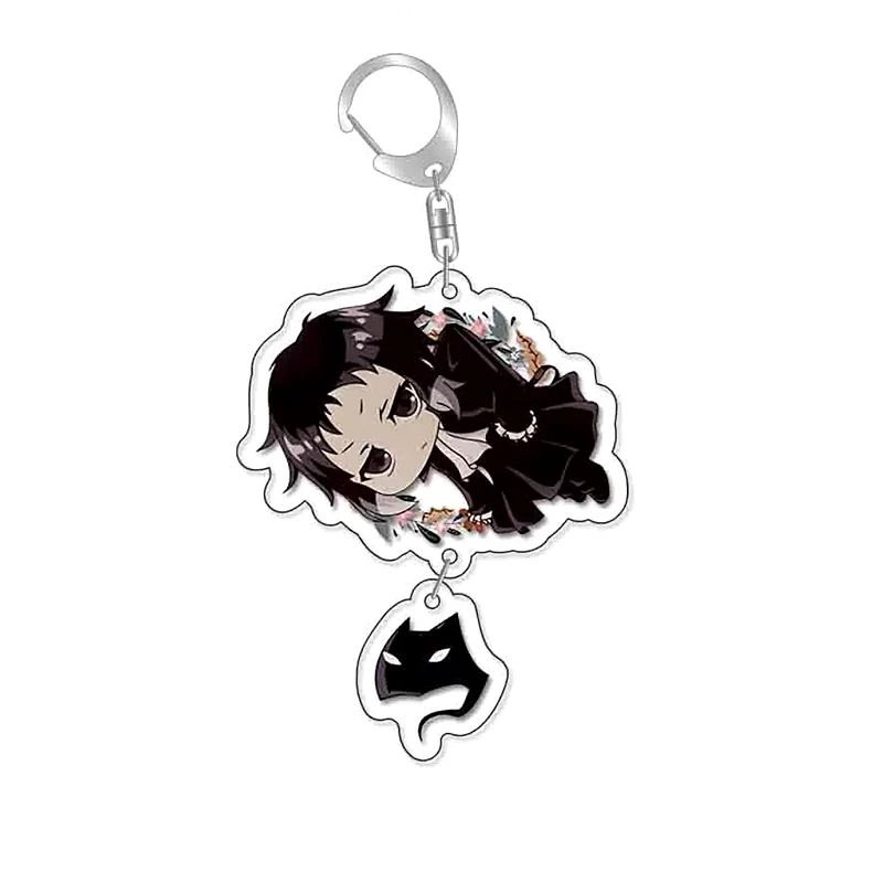 Anime Minute St vb. Dogs Dazai Osamu Schlüsselanhänger Nakajima Atsushi Anhänger Edogawa Rampo Schlüsselanhänger Tasche Accessoires – Detail 1